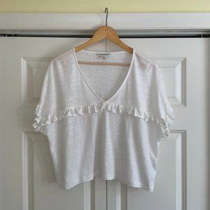 floaty  linen summer top